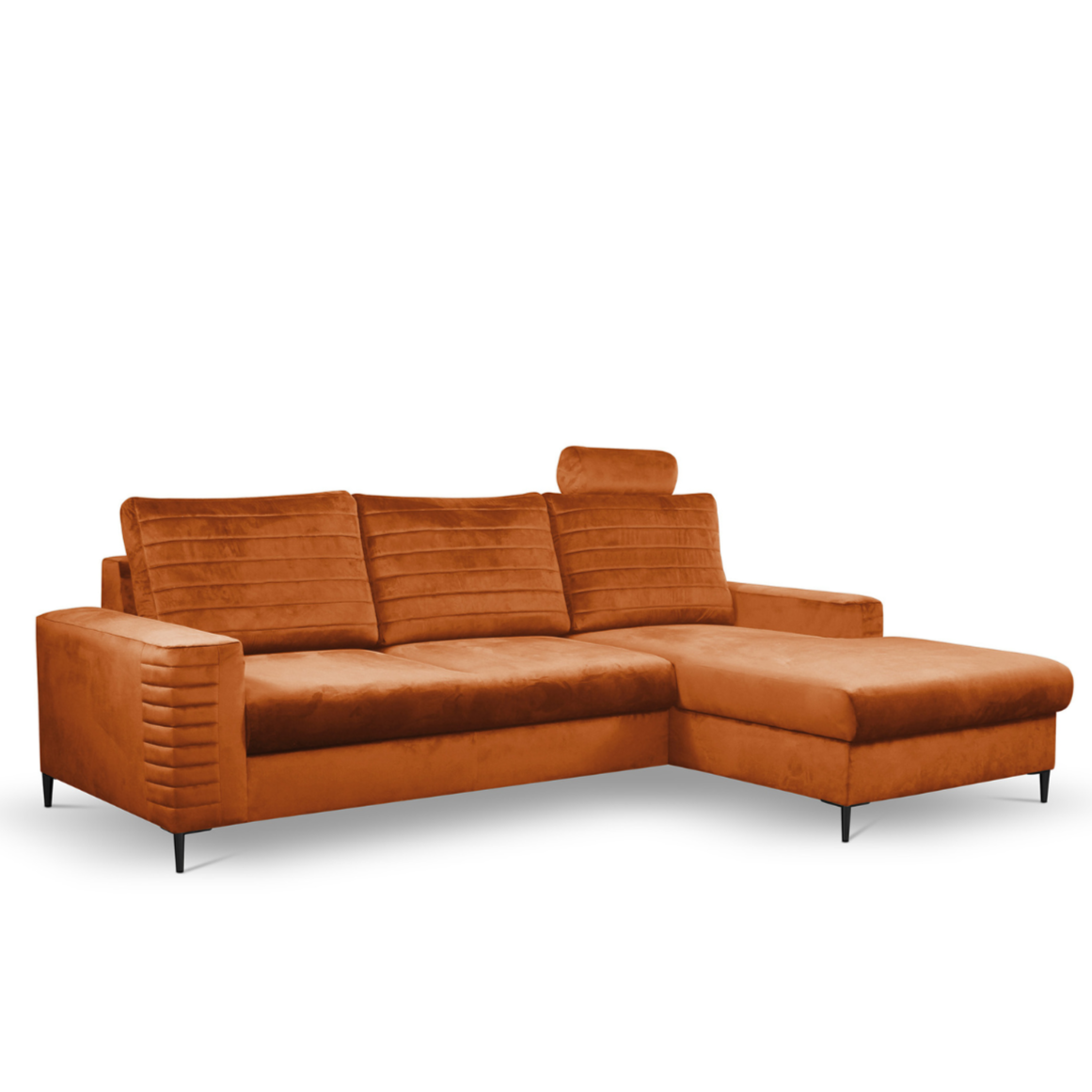 Dīvāns Colis 252/117,5/165 cm rust - N1 Home