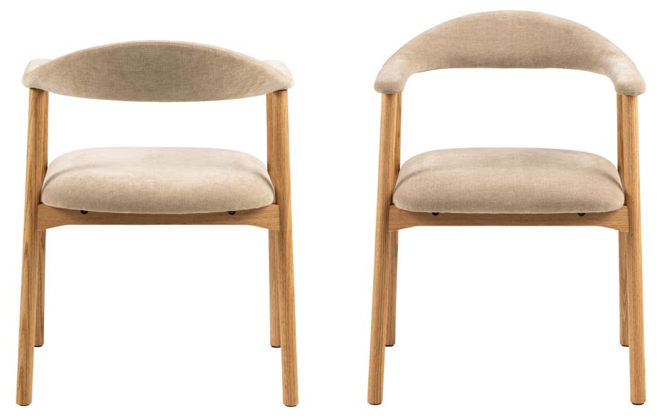 Krēsls Adsi 56/54/75 cm bēšs - N1 Home