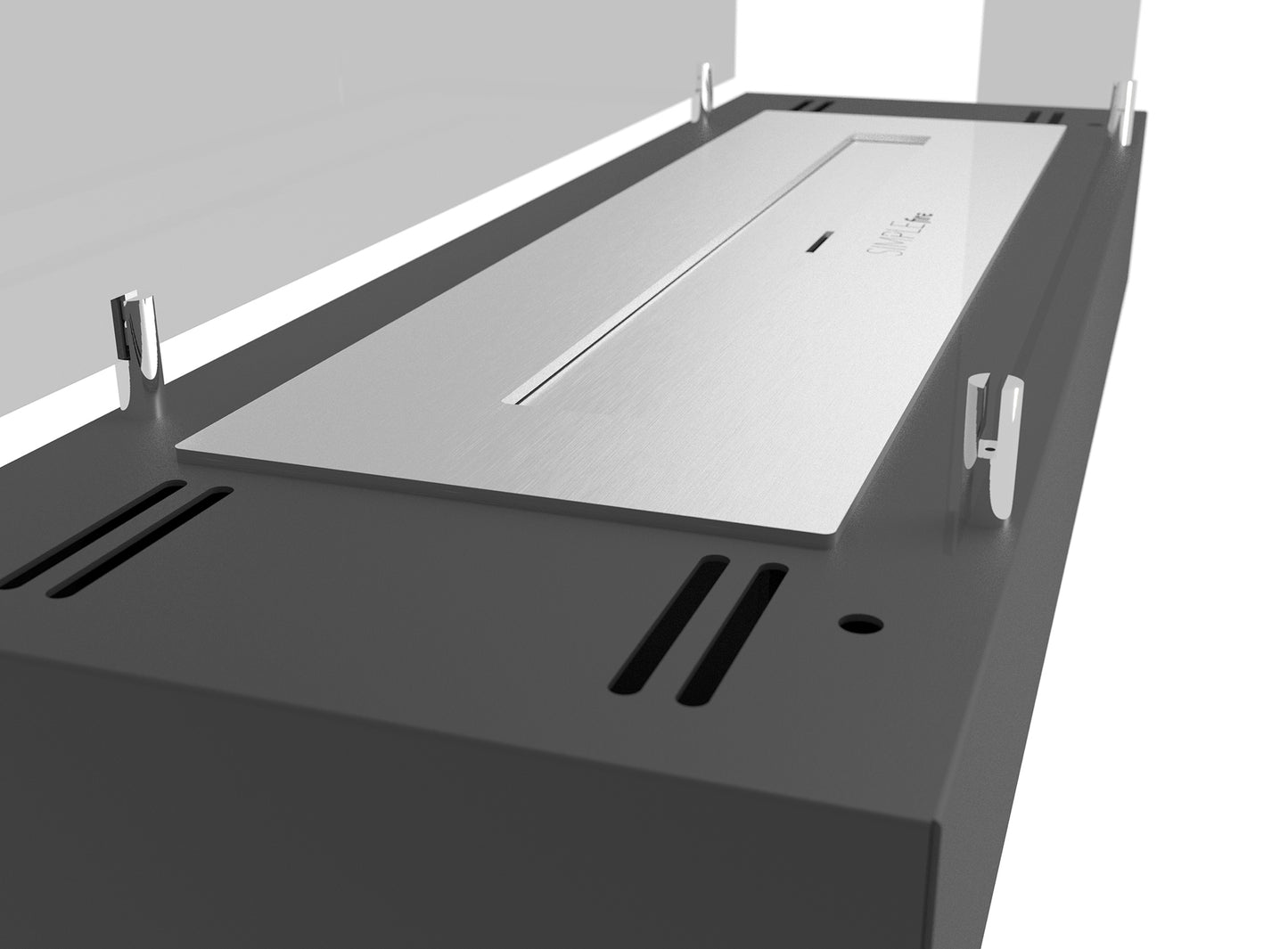 Biokamīns Firobox 600 60/19/8 cm melns - N1 Home