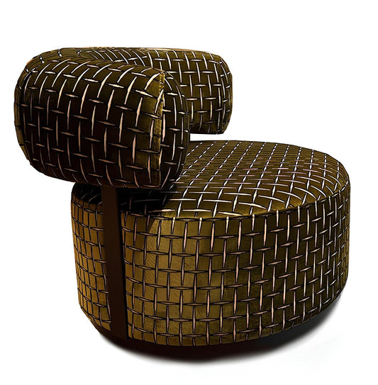 Krēsls Aston Befame 88/87/74 cm brūns/zaļs - N1 Home