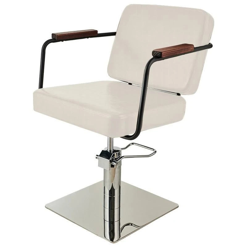 Frizētavas krēsls Enzi 61/50/60 cm balts - N1 Home