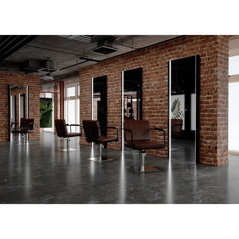 Frizētavas krēsls Enzi 61/50/60 cm gaiši brūns - N1 Home