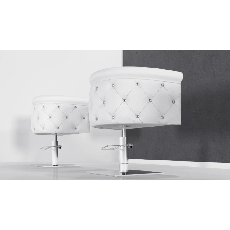 Frizētavas krēsls ObsDeLux 70/42/62 cm melns - N1 Home