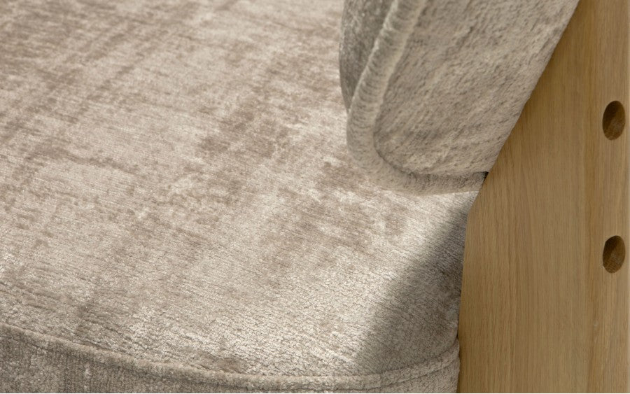 Krēsls Juna Befame 70/79/72 cm  bēšs/ozols - N1 Home