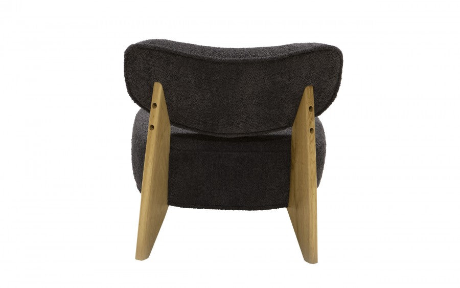 Krēsls Juna Befame 70/79/72 cm grafits/ozols - N1 Home