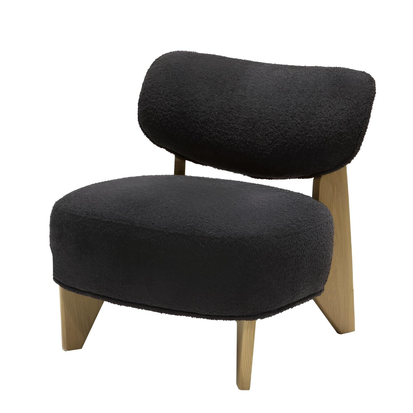 Krēsls Juna Befame 70/79/72 cm grafits/ozols - N1 Home