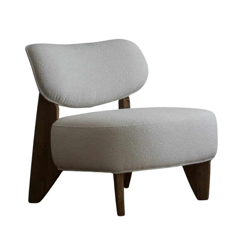 Krēsls Juna Befame 70/79/72 cm krēms/tumši ozols - N1 Home