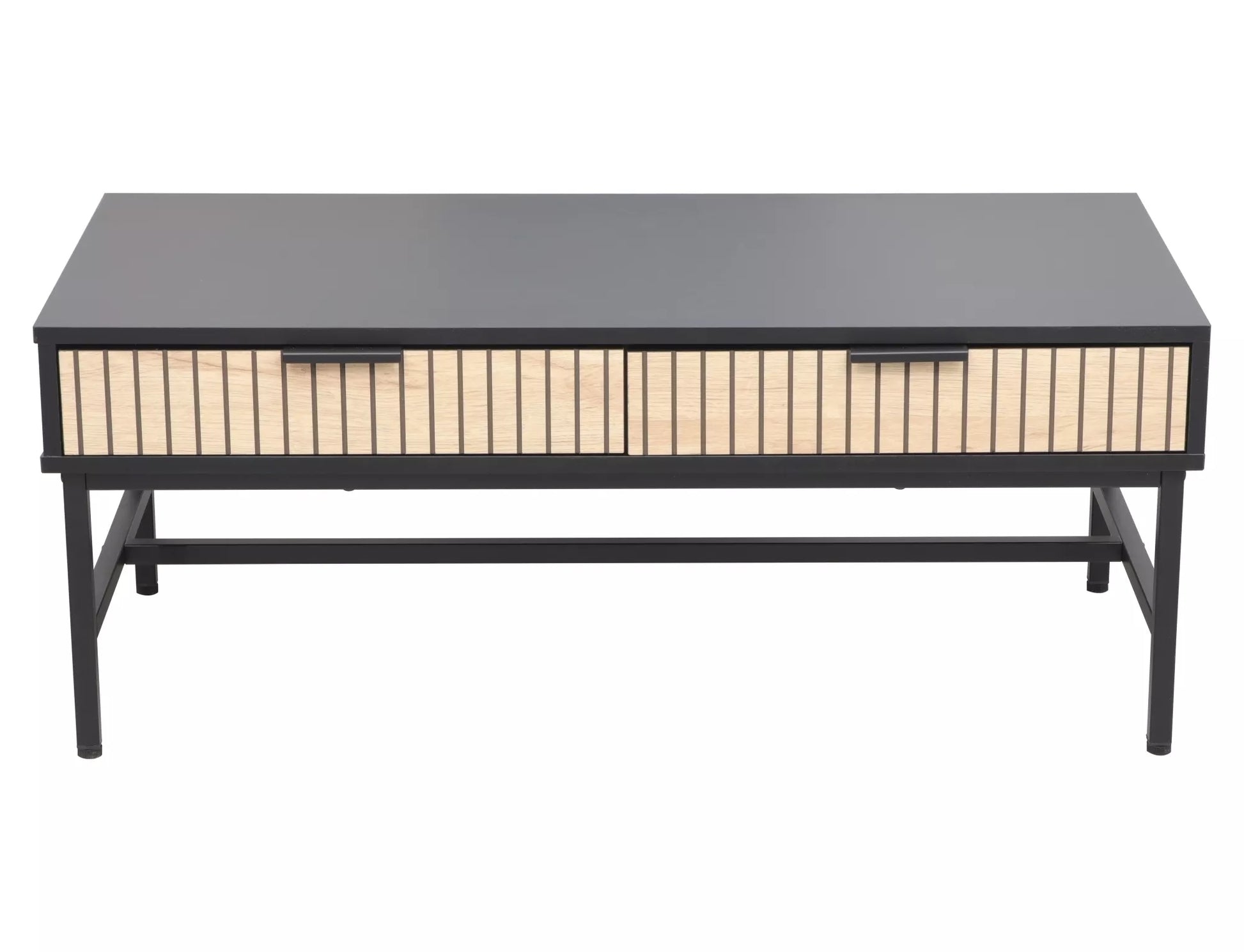 Kafijas galds Maros 40/48/100 cm ozols/melns - N1 Home