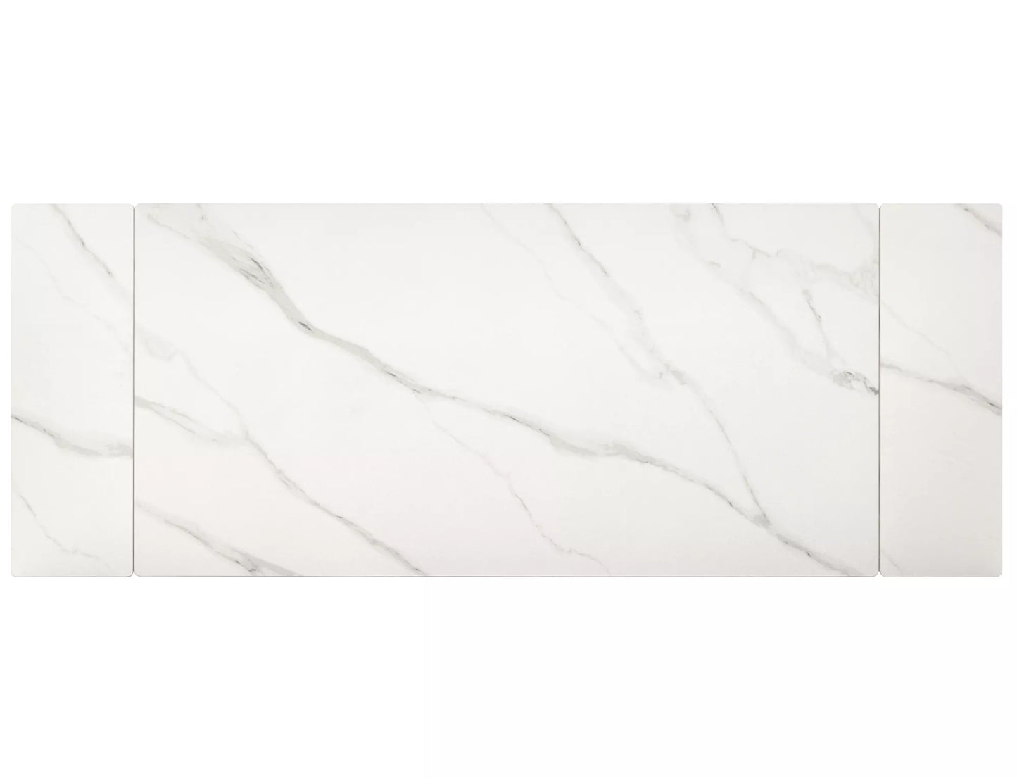 Galds Imperi 160; 180/74/90 cm balts/melns - N1 Home