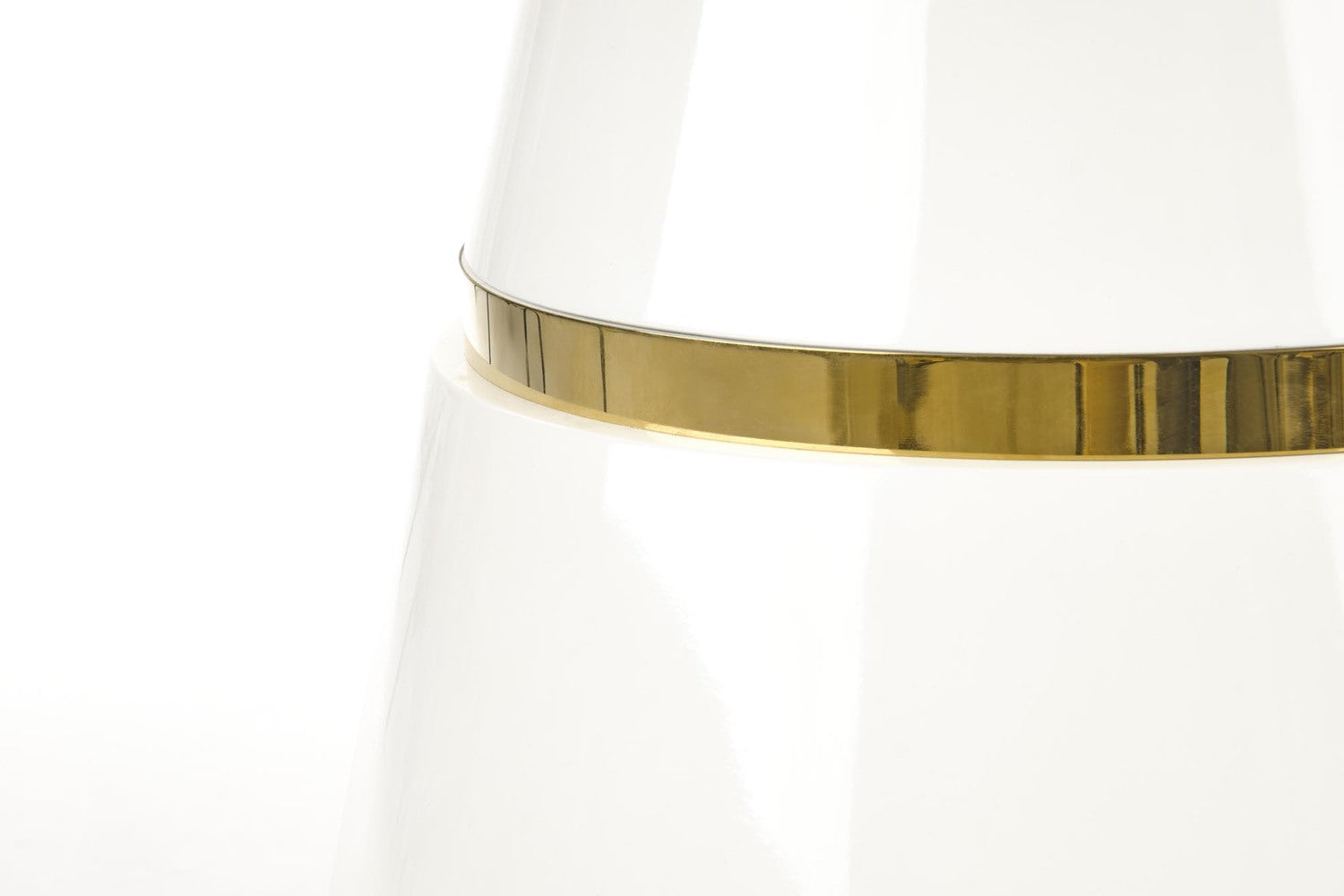 Galds Vega 120/76 cm balts/zelts - N1 Home