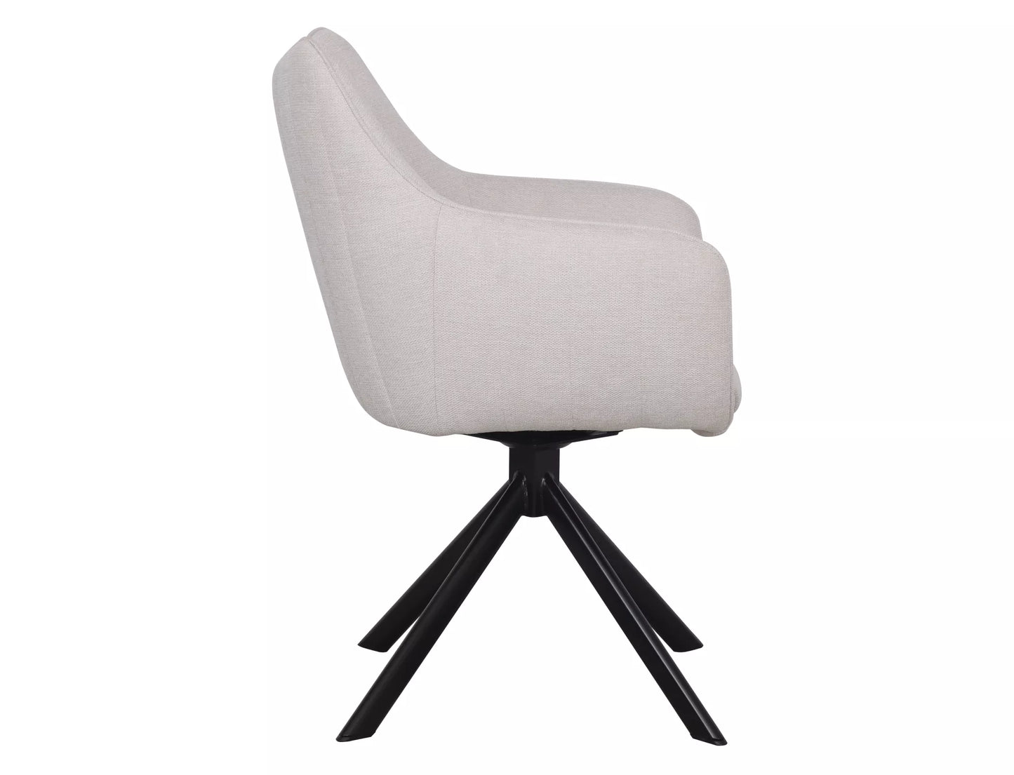 Krēsls Azali 61/86/44 cm gaiši bēšs - N1 Home