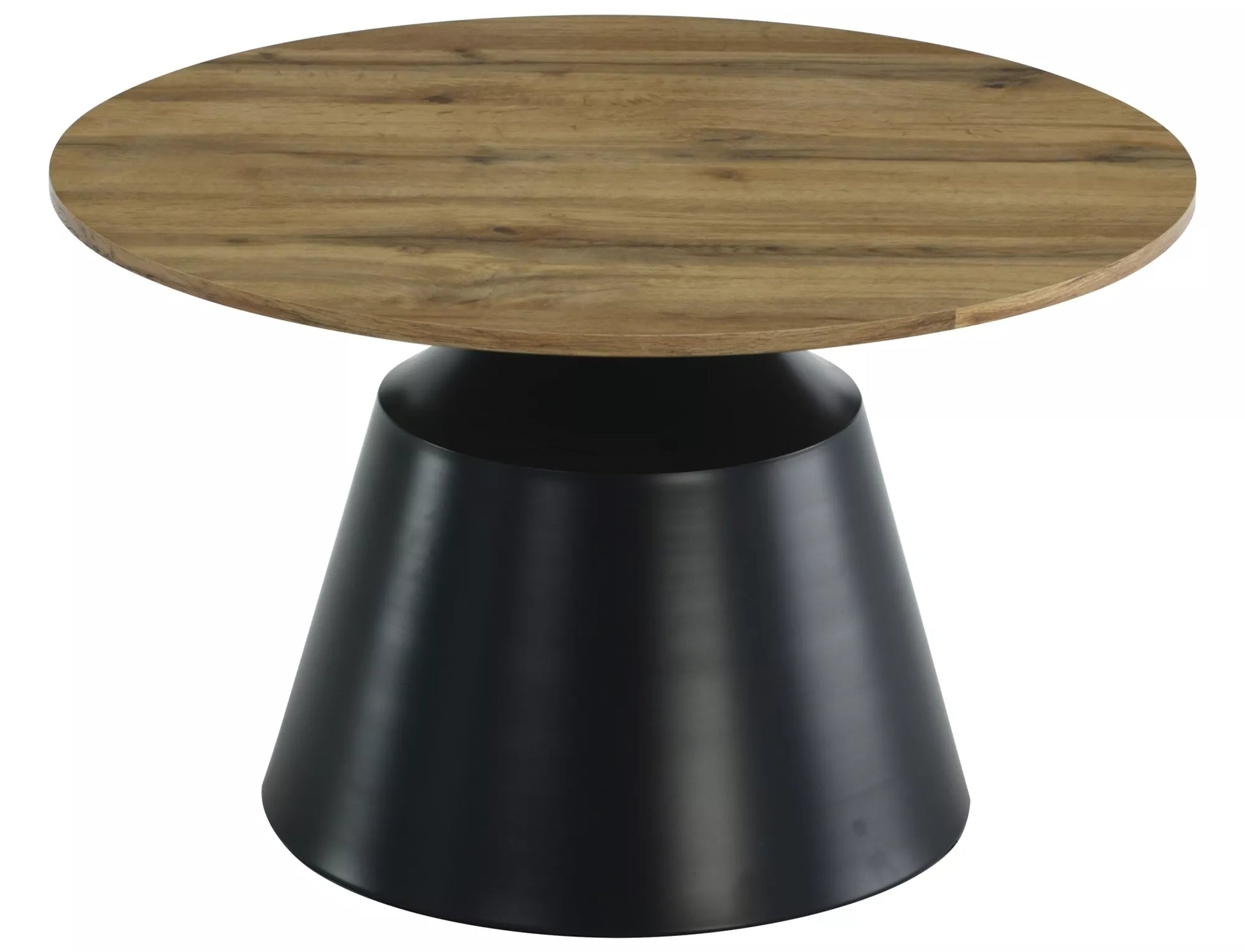 Kafijas galds Itas 40/70; 50/50 cm melns/ozols - N1 Home