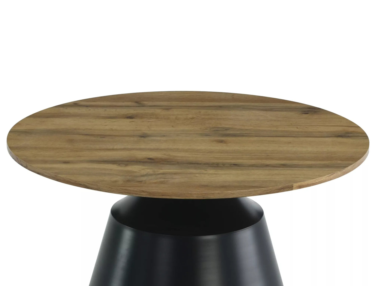 Kafijas galds Itas 40/70; 50/50 cm melns/ozols - N1 Home