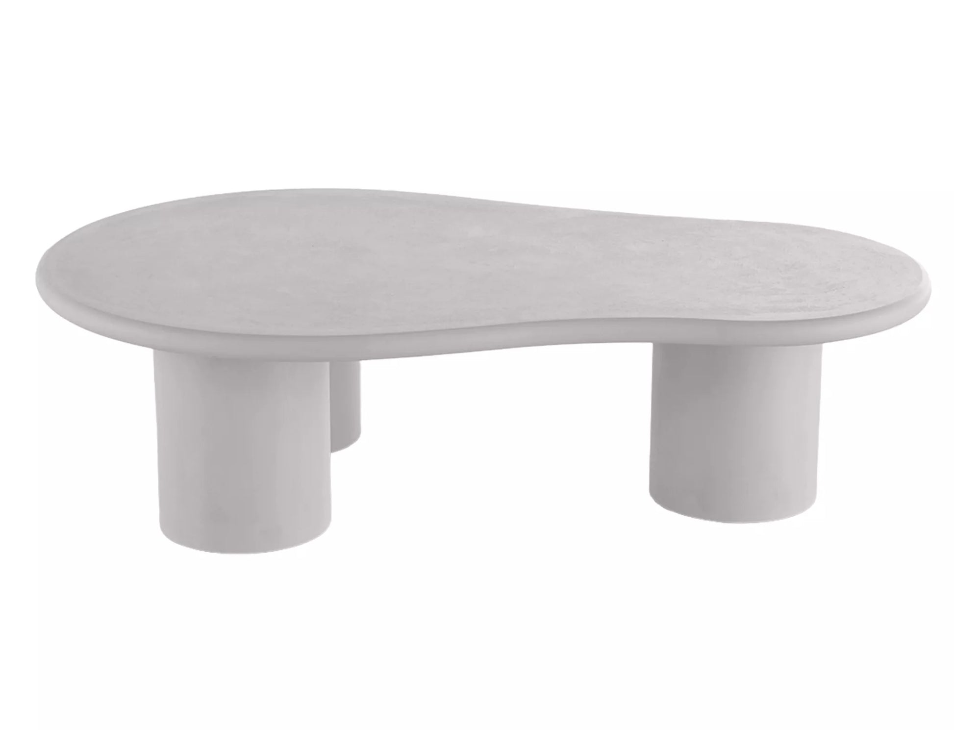 Kafijas galds Sela 35/80/130 cm gaiši pelēks - N1 Home