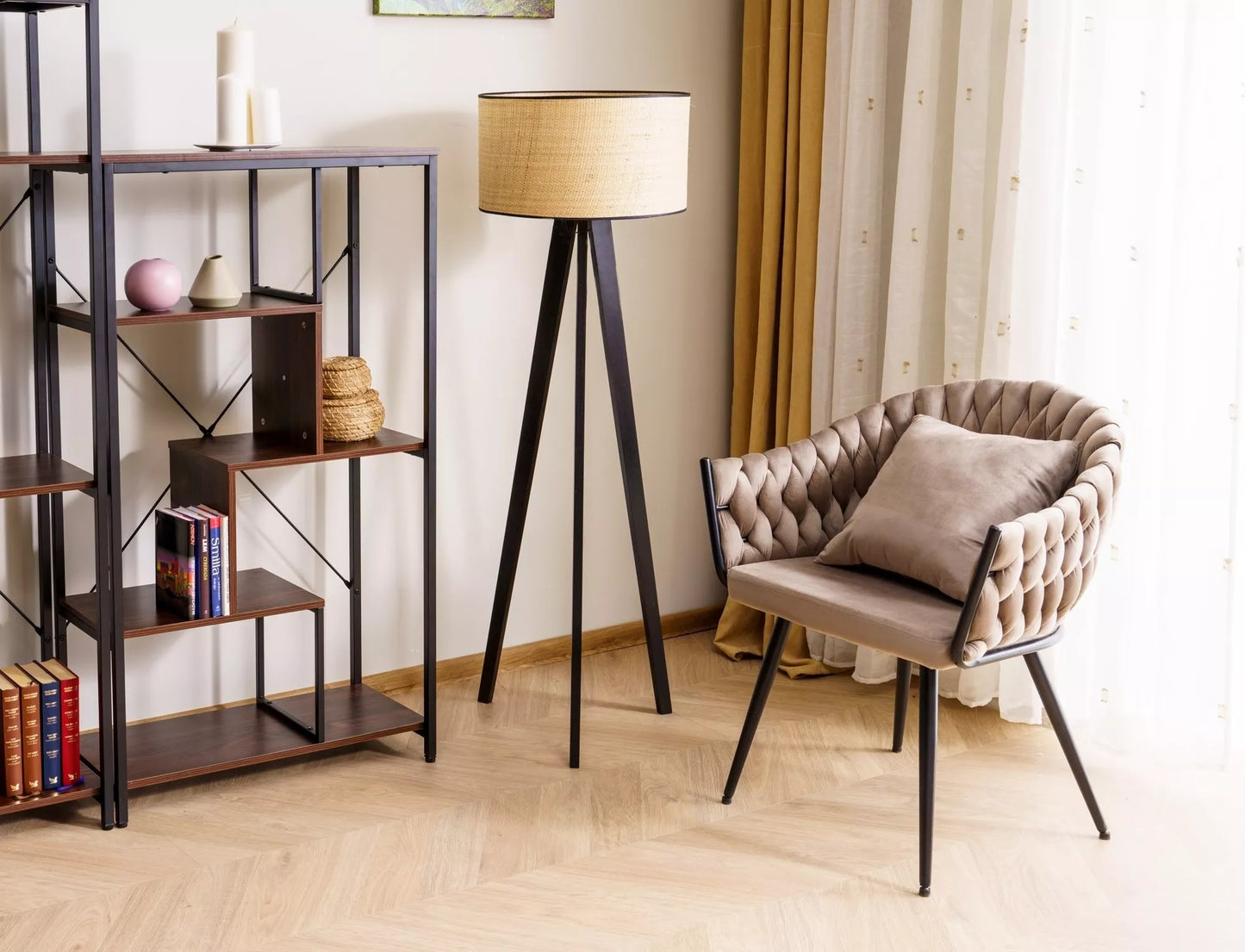 Krēsls Nuvys 86/62/50 cm gaiši bēšs - N1 Home