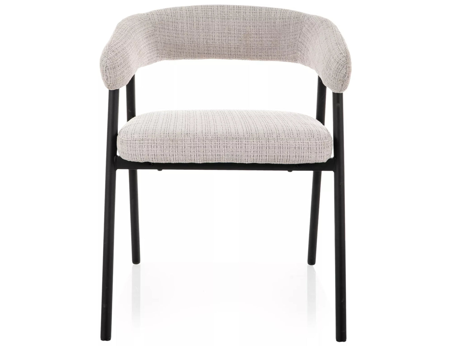 Krēsls Katas 75/57/49 cm pelēks/melns