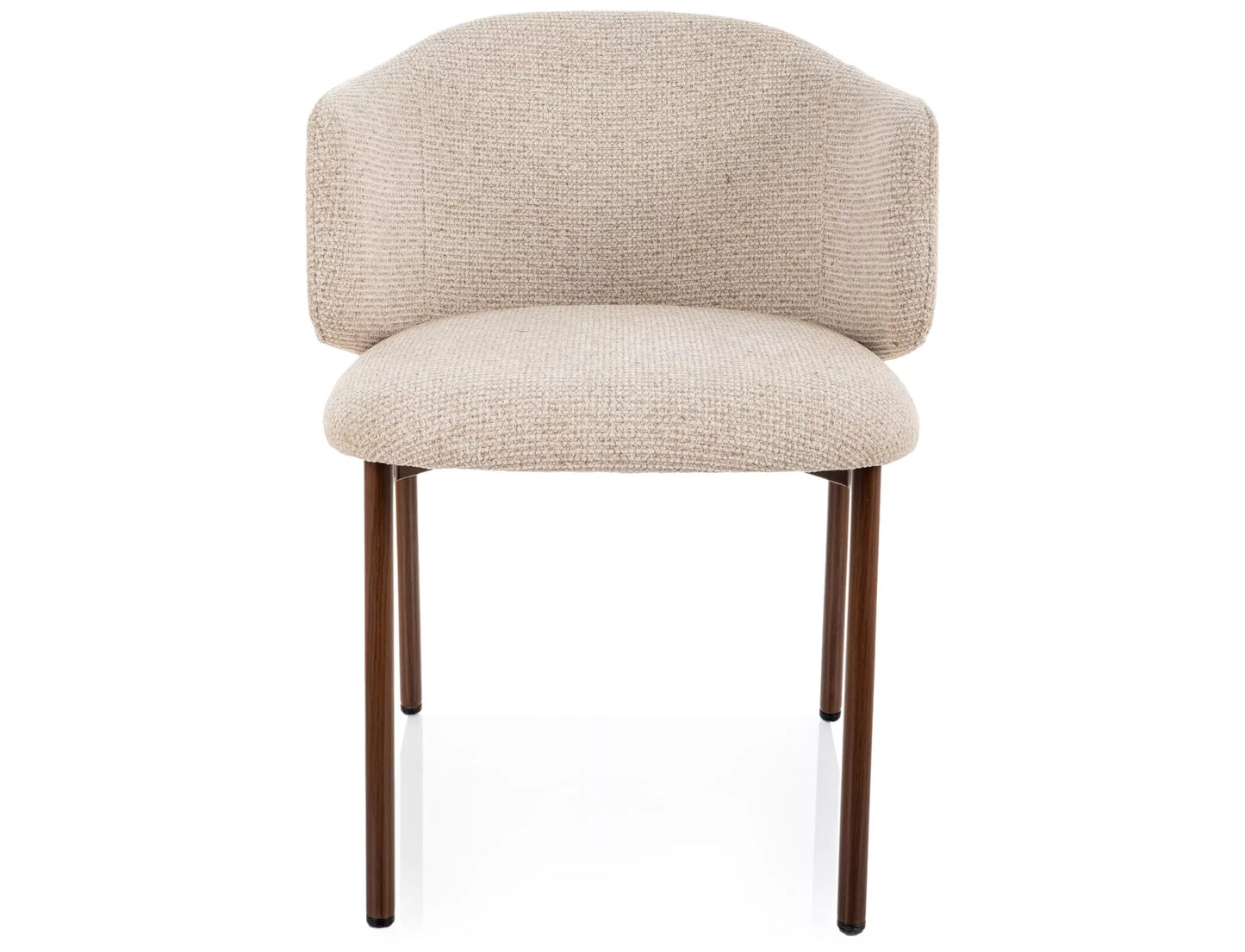 Krēsls Osara 77/54/50 cm gaiši bēšs/rieksts