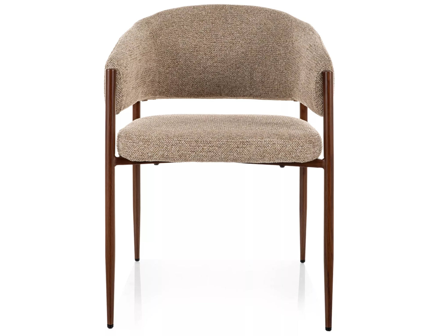 Krēsls Akita 78/56/59 cm bēšs/rieksts