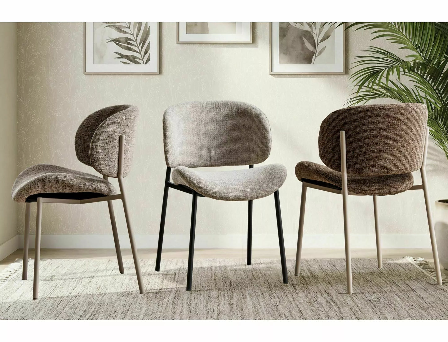 Krēsls Kito 81/59/52 cm Noelle 33/melns