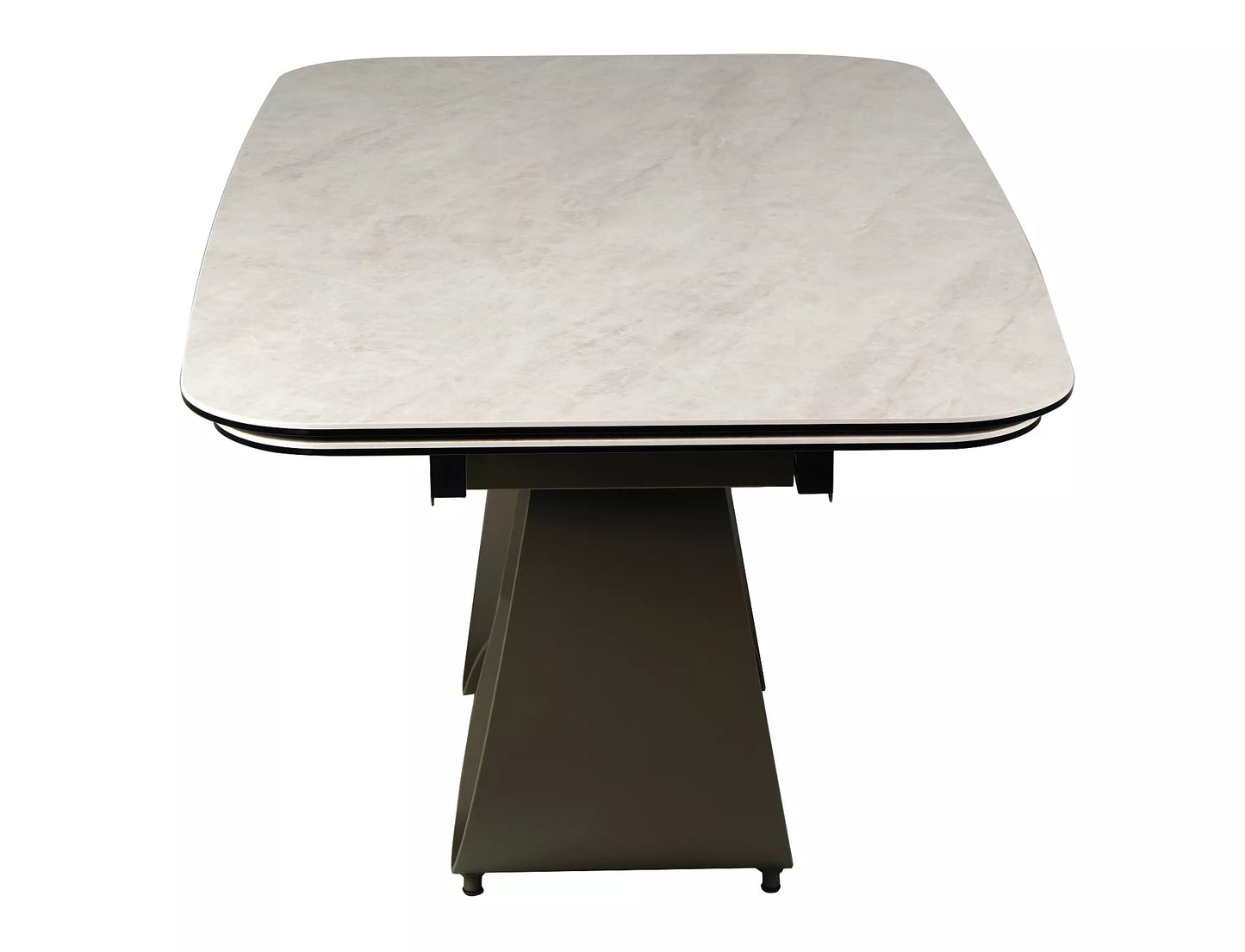 Galds Initio 160/240/95 cm matēts bēšs/vars