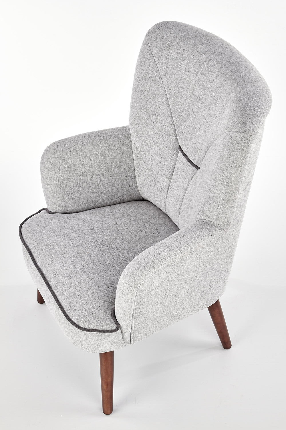 Krēsls Bipi 76/78/102/43 cm gaiši pelēks - N1 Home