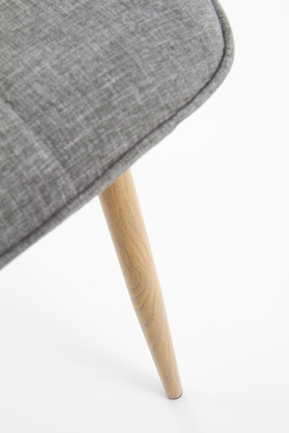 Krēsls Pruda 44/56/87/48 cm pelēks/medus ozols - N1 Home