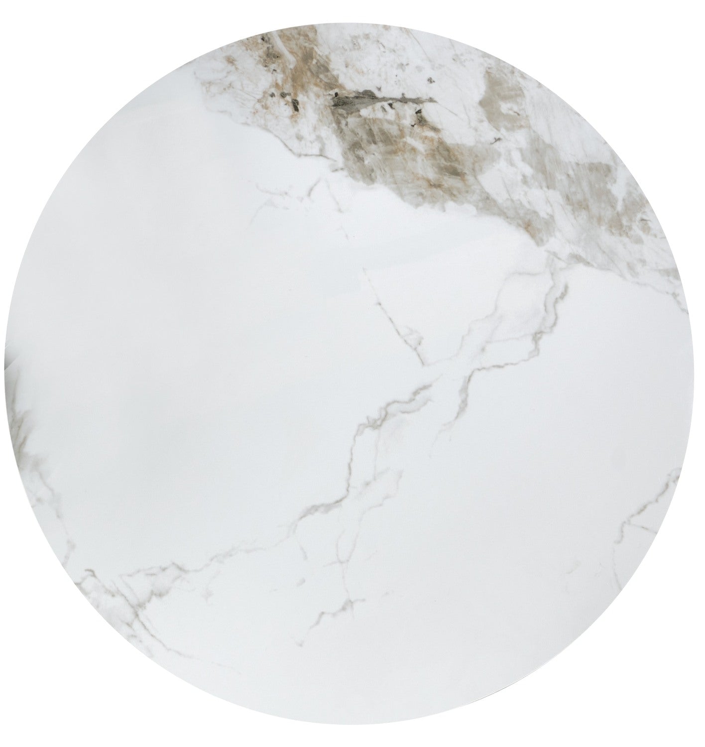 Kafijas galdiņš GZ2 70/43 cm balts marmors/rieksts/zelts - N1 Home