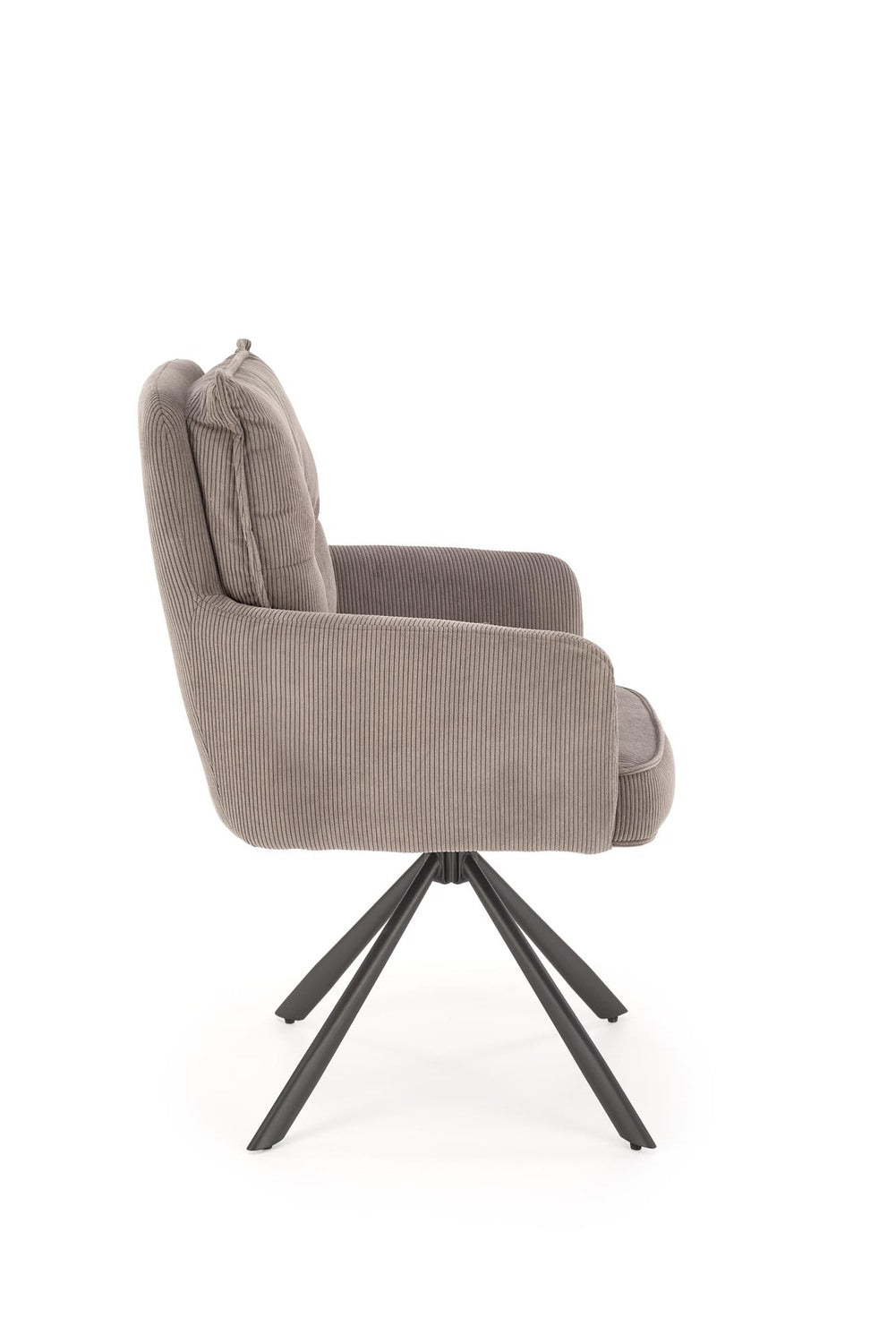 Krēsls Bond 60/67/90/47 cm pelēks - N1 Home