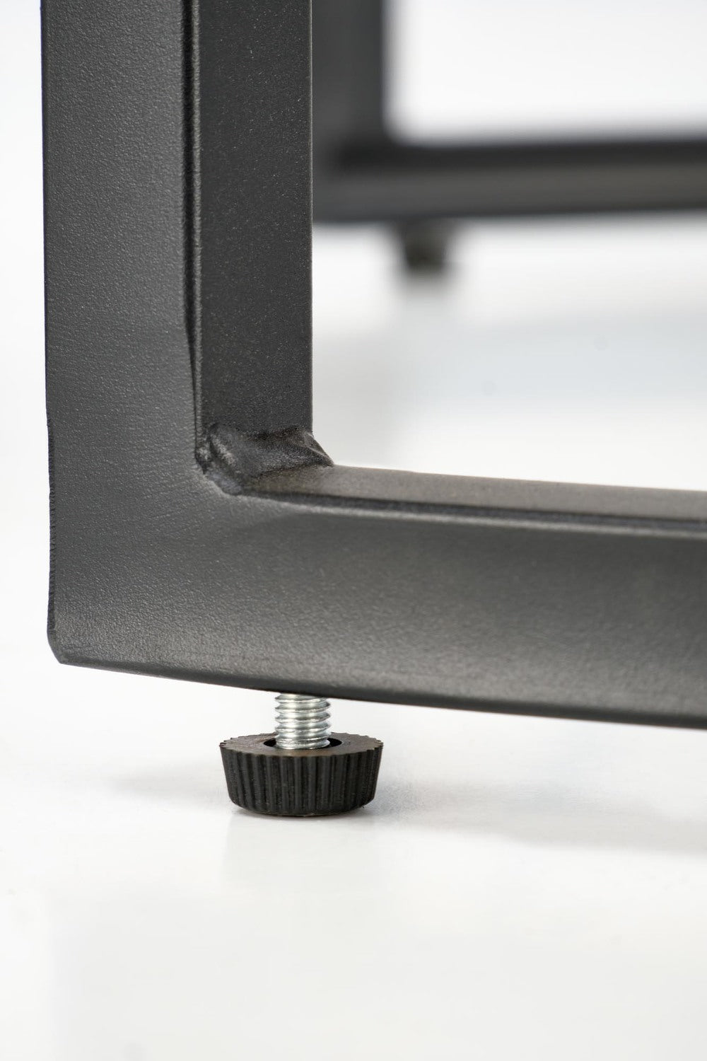 Kafijas galds (2) 70/46 un 50/41 cm melns marmors/melns - N1 Home