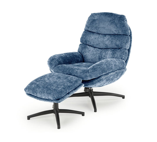 Atzveltnes krēsls Napa 80/90/100/45 cm zils