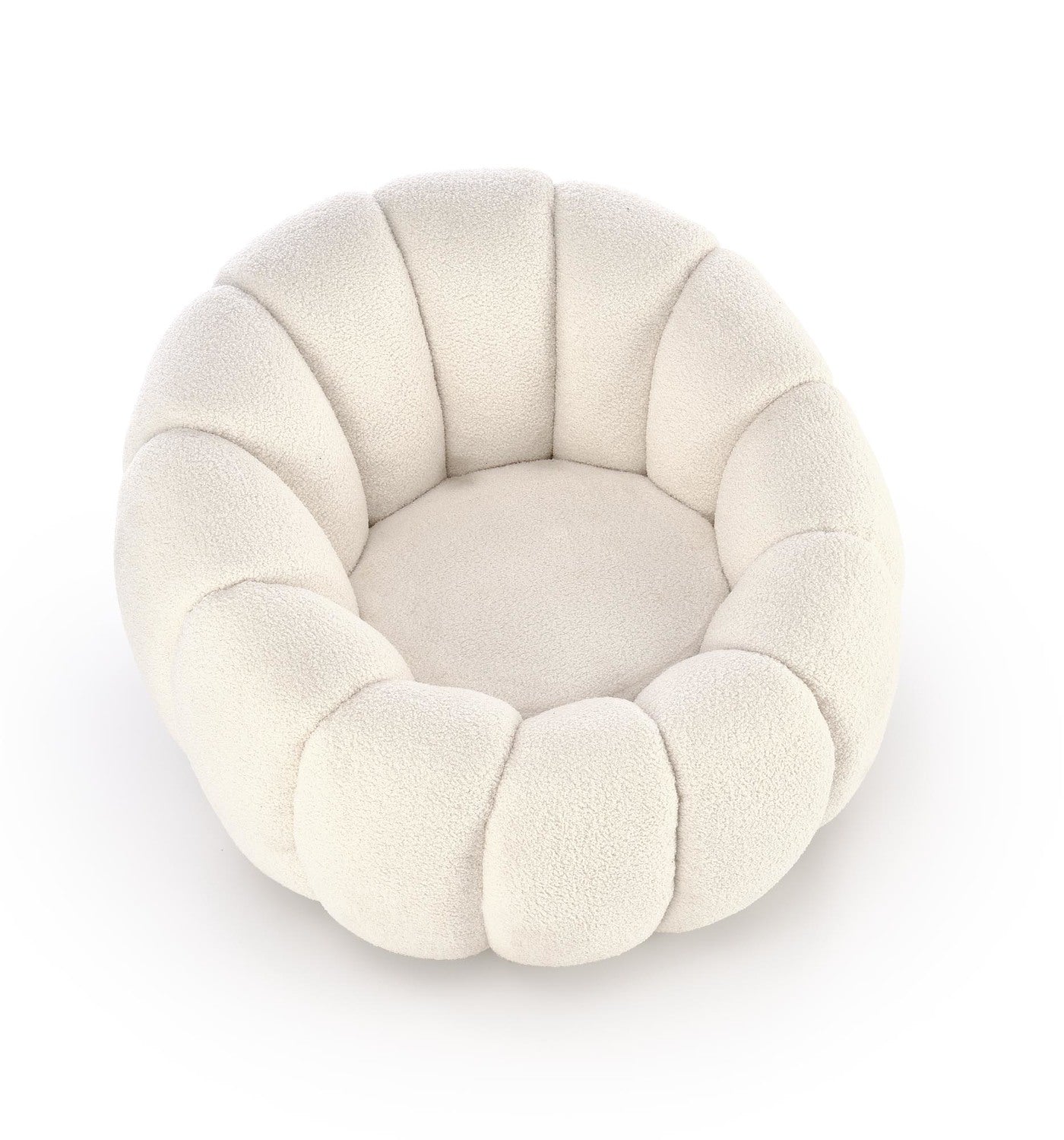 Atzveltnes krēsls Gasp 90/60/95 cm krēms - N1 Home