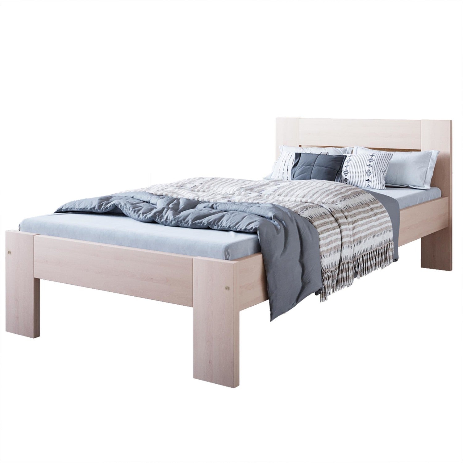 Gulta Mati 98/205/87 cm; 168/205/87 cm dabīgs - N1 Home