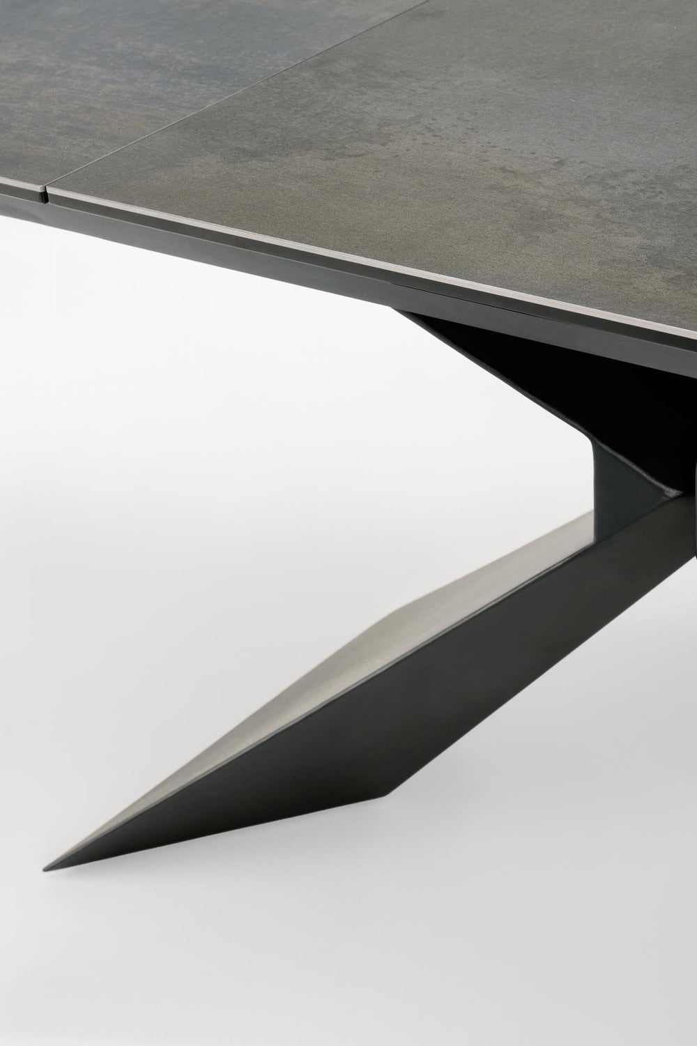 Galds Luciar 180/90/76 cm zils marmors/melns - N1 Home