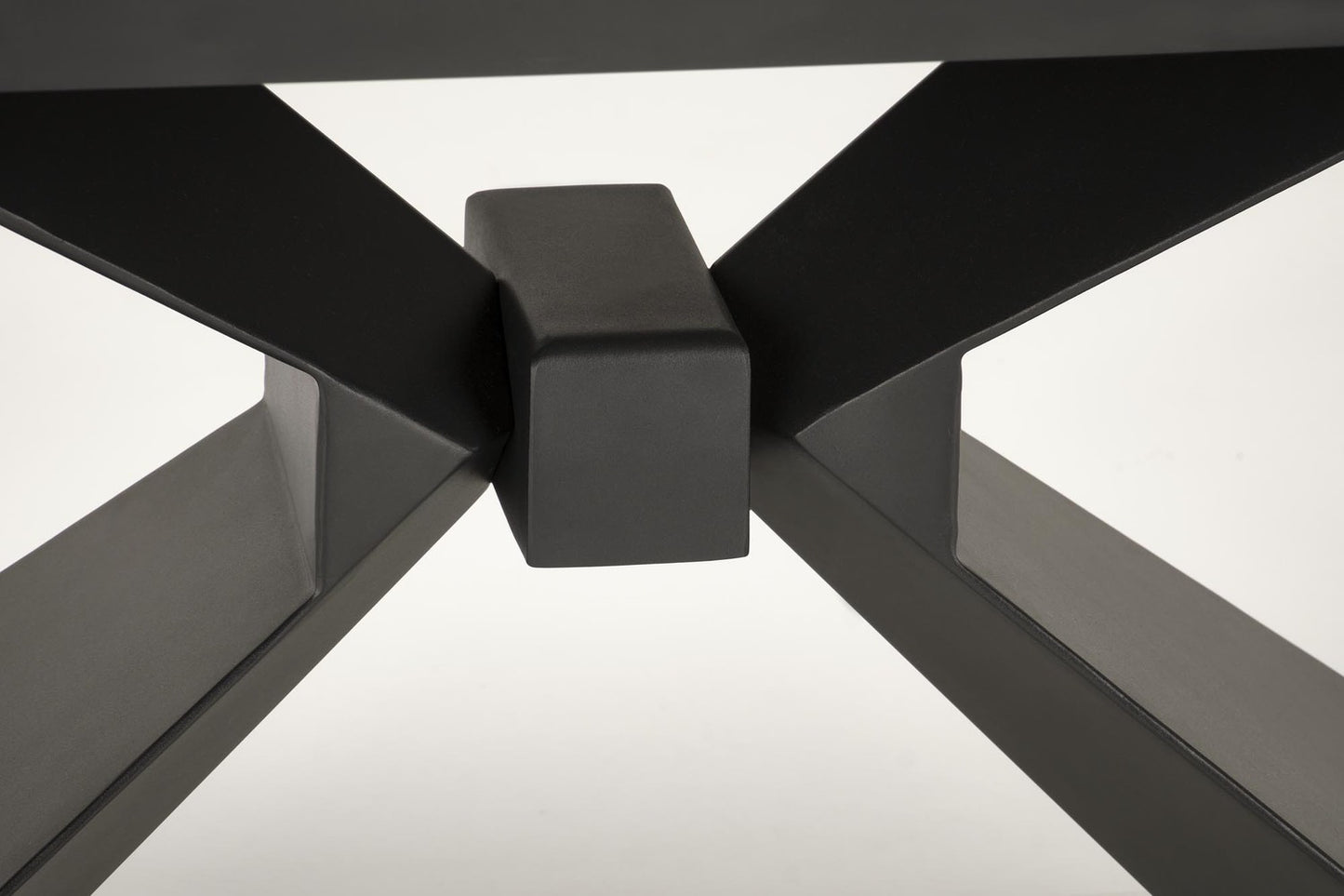 Galds Luciar 180/90/76 cm zils marmors/melns - N1 Home