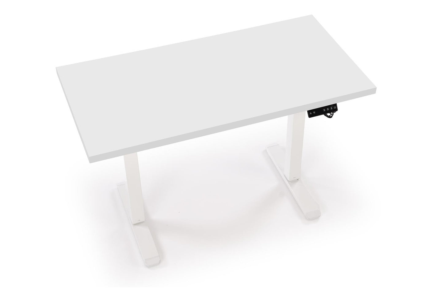 Biroja galds Juras 120/60/75-120 cm  balts - N1 Home