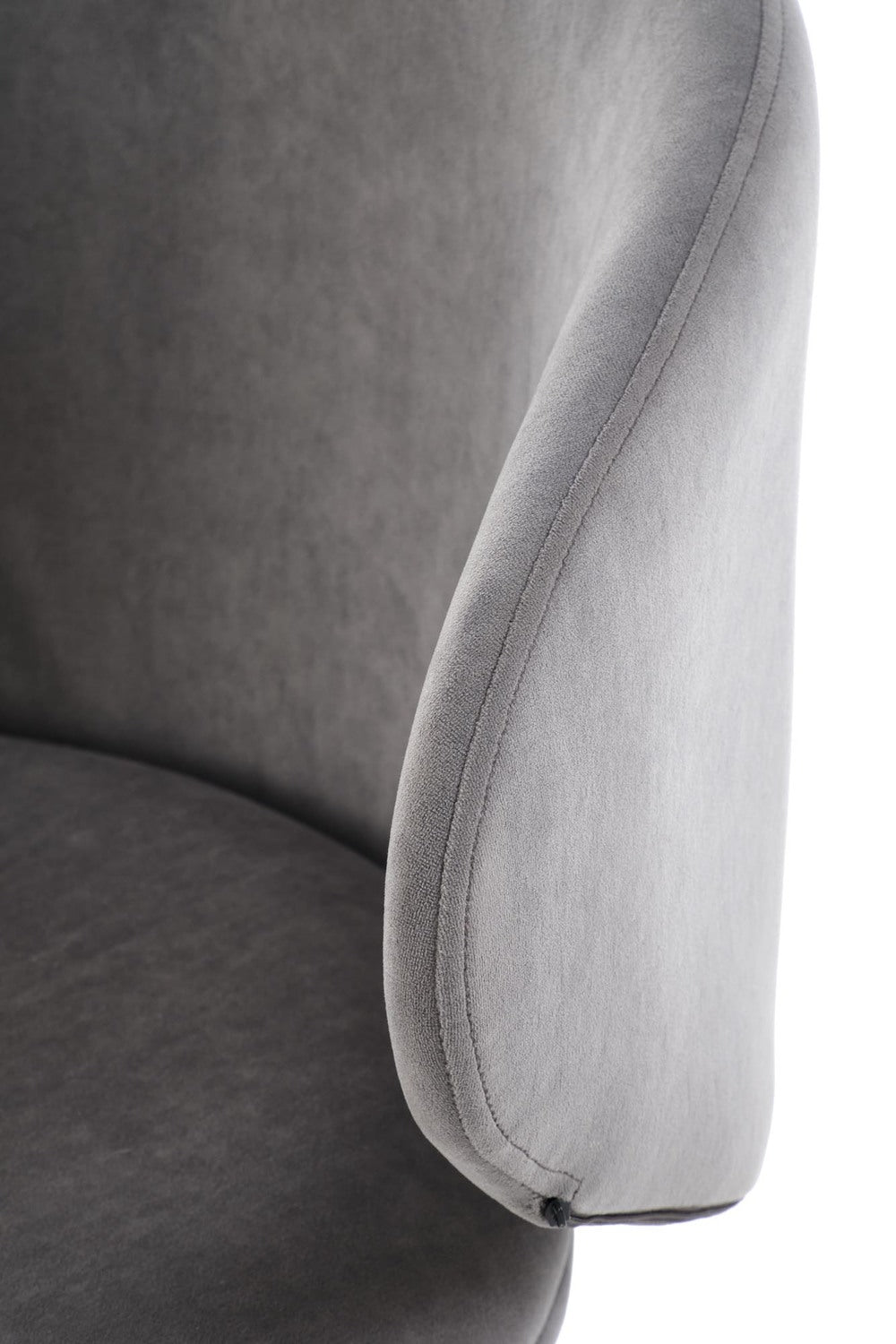 Krēsls Grozi 60/58/77/50 cm pelēks - N1 Home