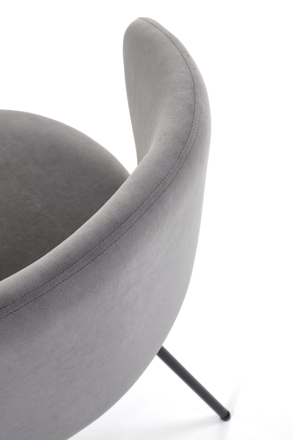 Krēsls Grozi 60/58/77/50 cm pelēks - N1 Home