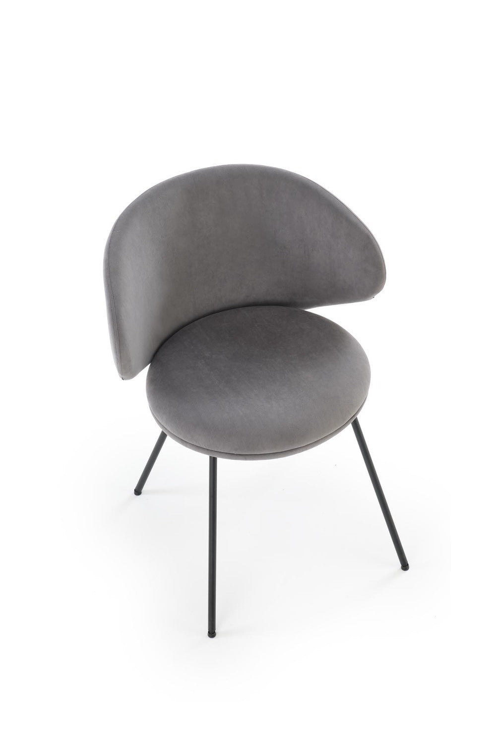 Krēsls Grozi 60/58/77/50 cm pelēks - N1 Home