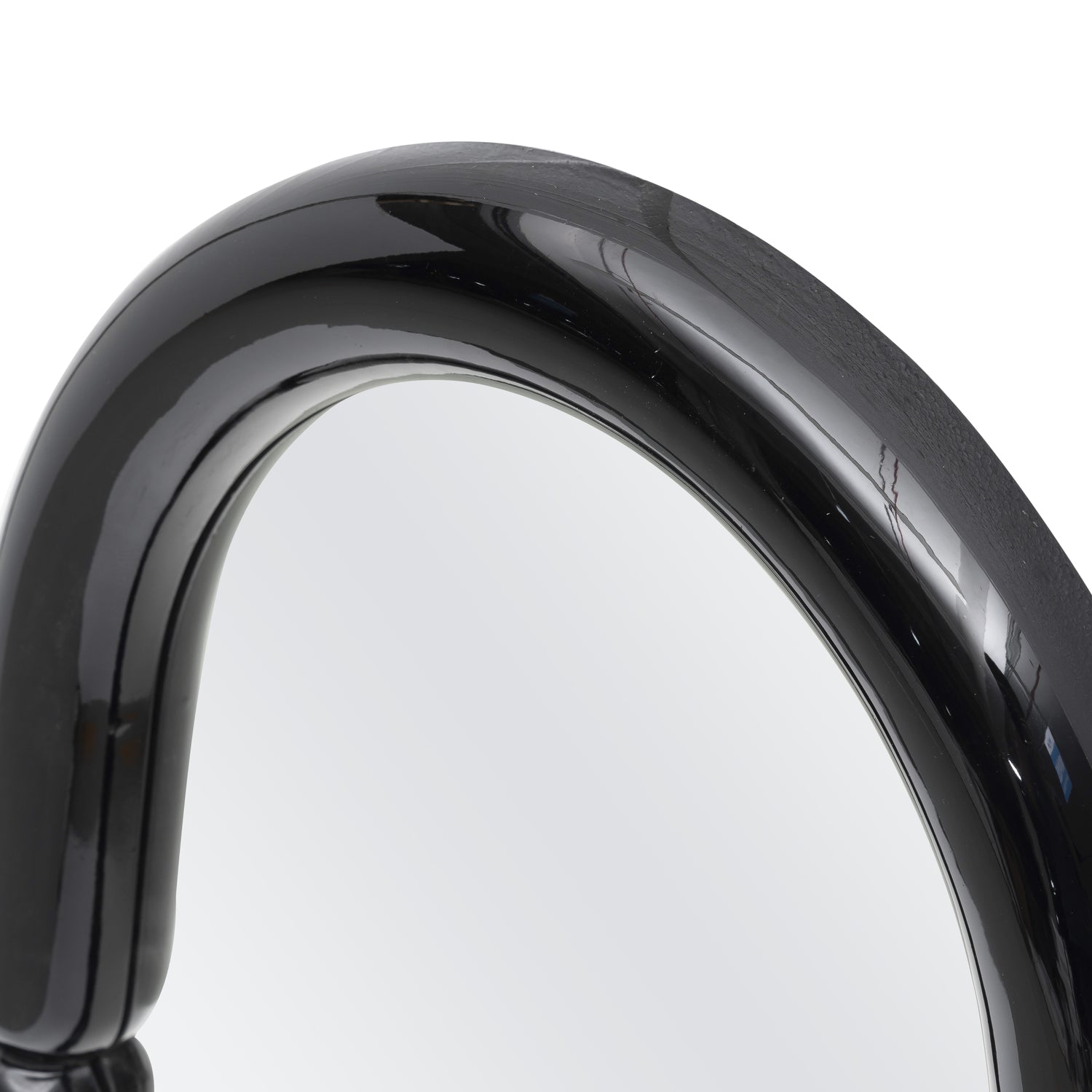 Spogulis Postas 80/50/3,5 cm melns - N1 Home