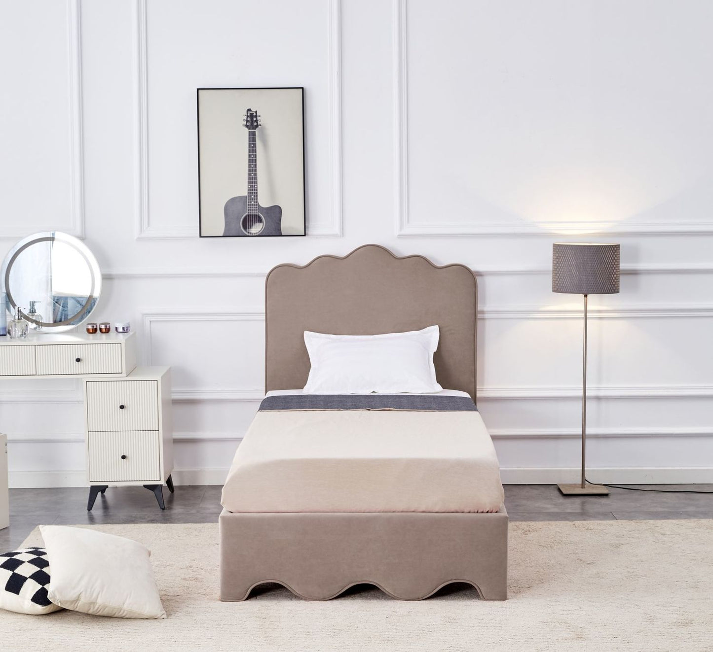 Gulta Orto 218/98/117 cm bēšs - N1 Home