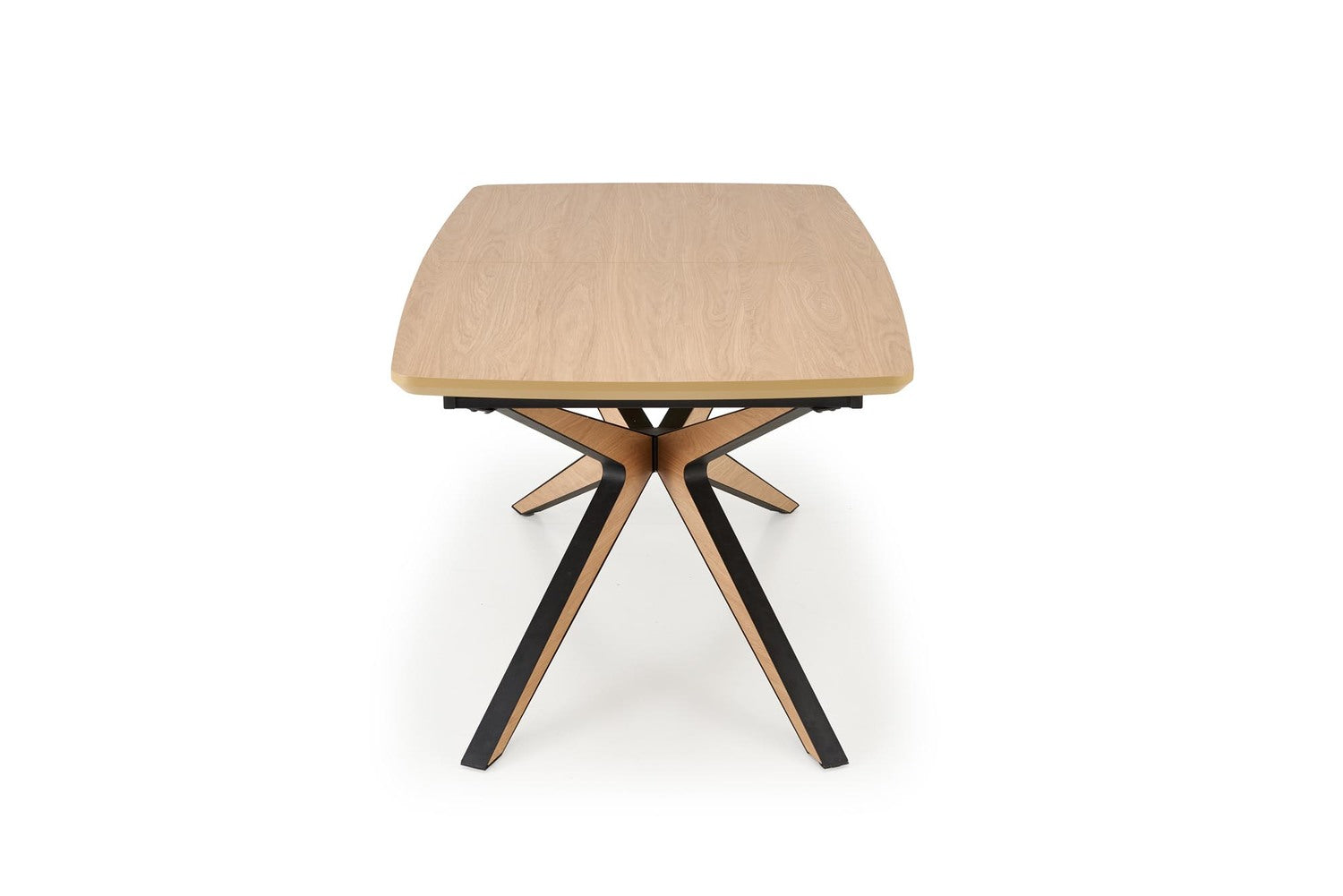 Galds Jamis 160/90/76 cm dabīgs/melns - N1 Home