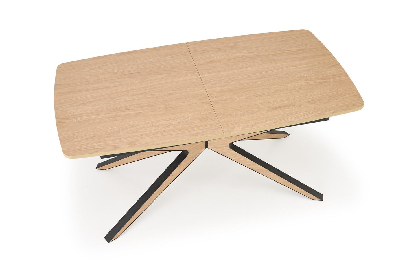 Galds Jamis 160/90/76 cm dabīgs/melns - N1 Home