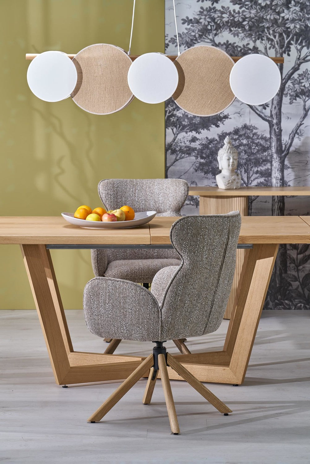 Galds Massi 3 160/90/77 cm ozols/ozols - N1 Home