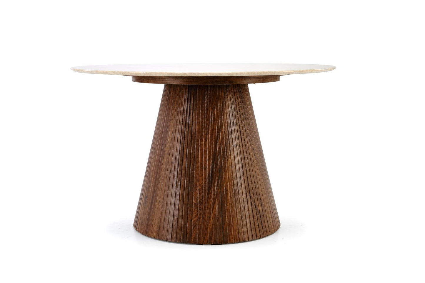 Galds Pires 120/76 cm  travertīns/valrieksts - N1 Home