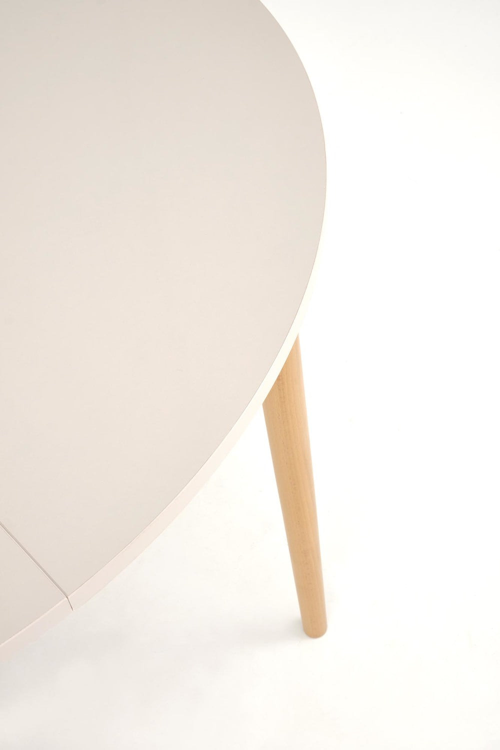 Galds Pivols 102/102/75 cm kašmirs/dabīgs - N1 Home