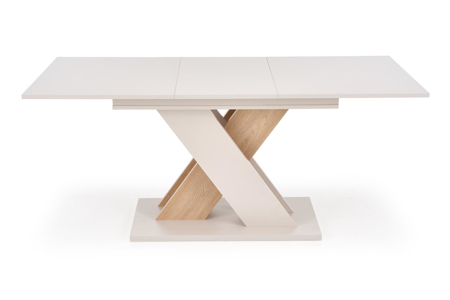 Galds Xareo 130/85/76 cm kašmirs/kremonas ozols - N1 Home