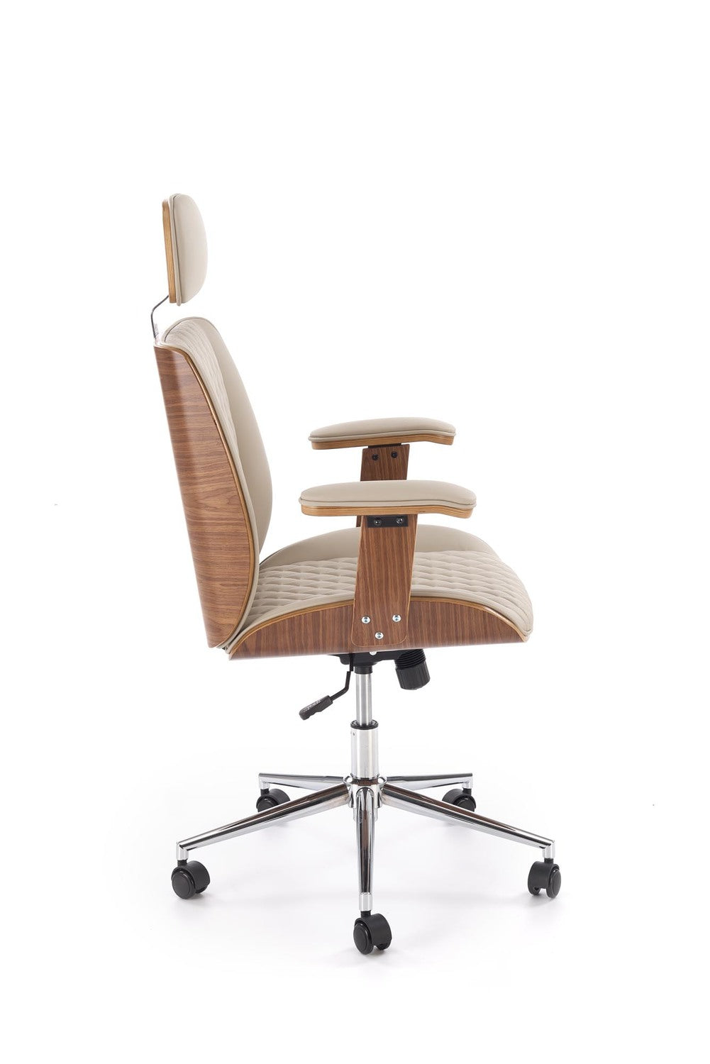 Krēsls Timba 72/68/114-122/46-54 cm valrieksts/bēšs - N1 Home