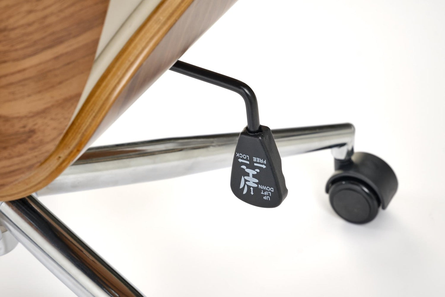 Krēsls Timba 72/68/114-122/46-54 cm valrieksts/bēšs - N1 Home