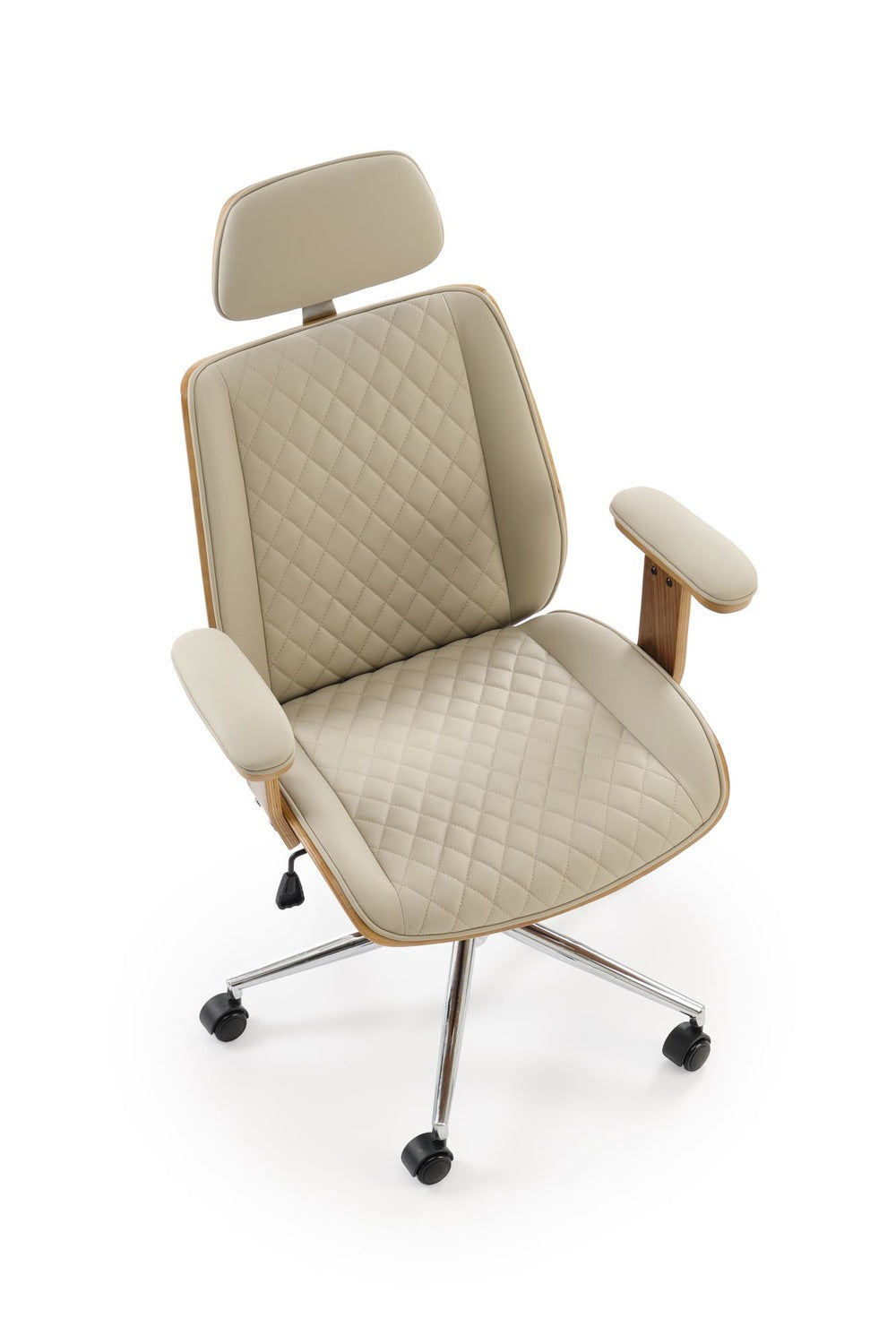 Krēsls Timba 72/68/114-122/46-54 cm valrieksts/bēšs - N1 Home