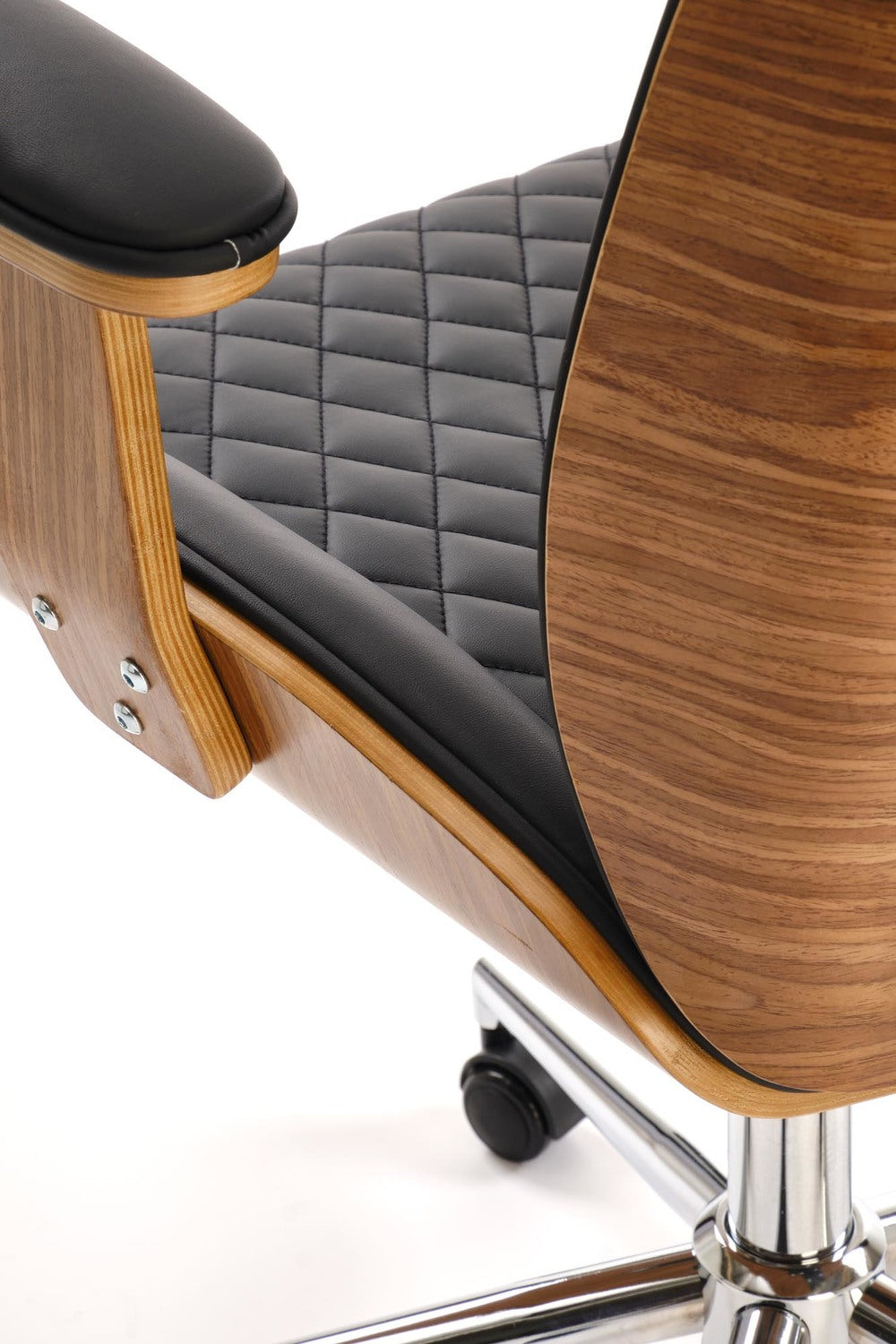 Krēsls Timba 72/68/114-122/46-54 cm valrieksts/melns - N1 Home